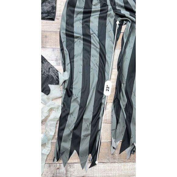 New Hyde & Eek Pirate Eye‎ Patch Scarf Belt Outfit Halloween Costume Boys Medium - Picture 8 of 16